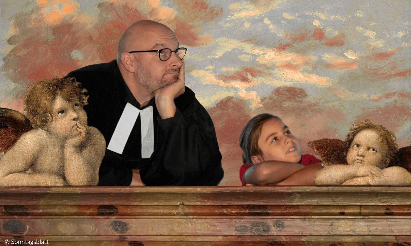 Yascha und Pastor Hannes Schott