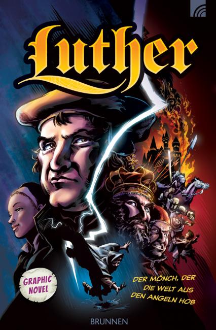 Rich Melheim, Sherwin Schwartz­rock, Jonathan ­Koelsch: Luther. Der Mönch, der die Welt aus den Angeln hob. Brunnen Verlag, Gießen 2017. 72 Seiten, ISBN 978-3-7655-2073-0