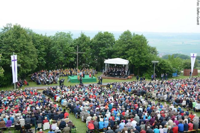Bayerischer Evangelischer Kirchentag auf dem Hesselberg
