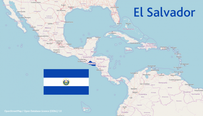 Übersichtskarte El Salvador