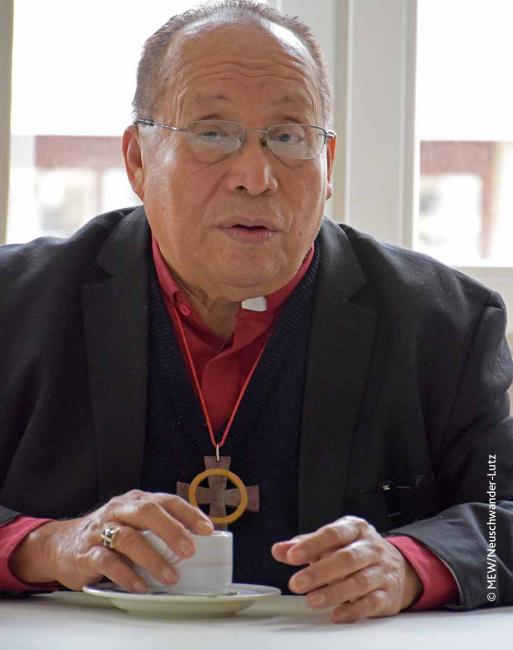Medardo Gomez, Bischof der lutherischen Kirche von El Salvador.