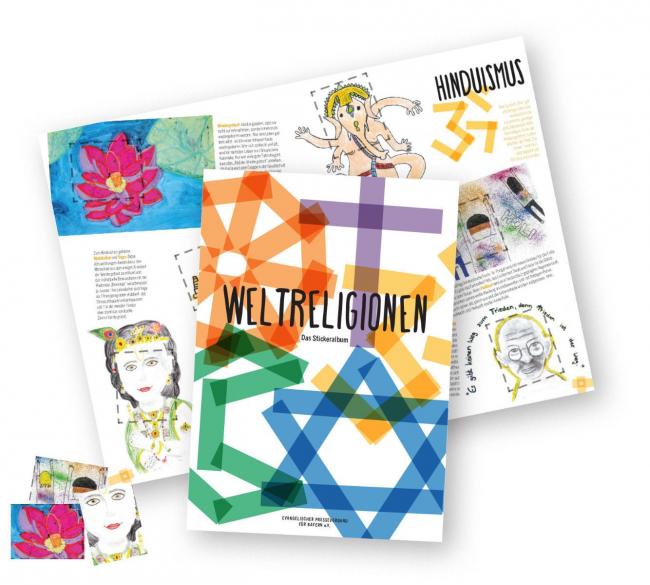 »Weltreligionen - Das Stickerheft«