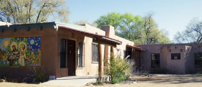 Besucherzentrum des "Center for Action and Contemplation" (CAC) in Albuquerque (NM), USA.