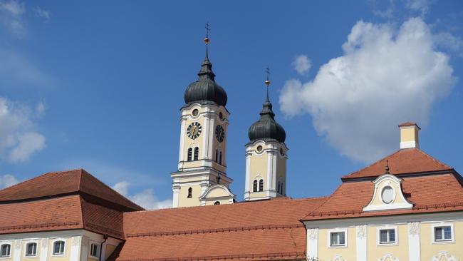 Ansicht der Klosteranlage Roggenburg