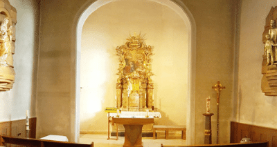 Der Altar der Kapelle