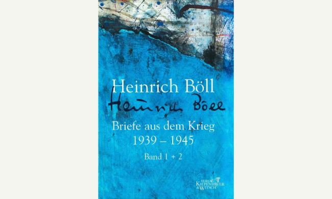Blaues Buchcover Heinrich Böll