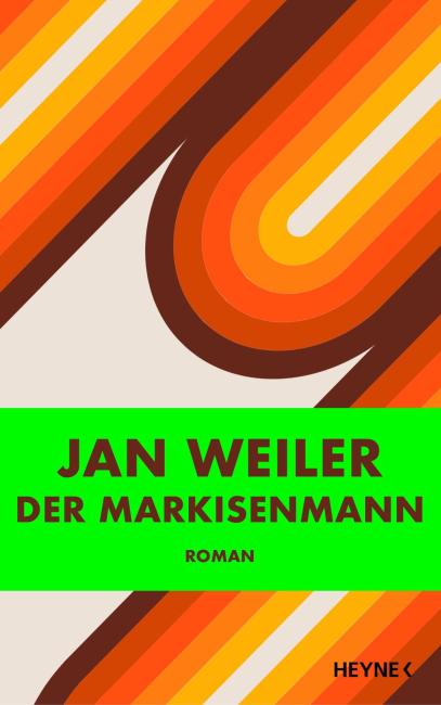 Ein Buchcover in Orange- und Brauntönen