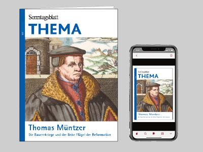 Das Cover des THEMAs "Thomas Müntzer"
