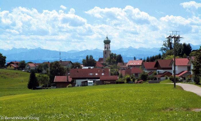 Reicholzried bei Kempten im Allgäu: Die gesamte Radl-Runde auf den Spuren der Reformation ist etwa 700 Kilometer lang.