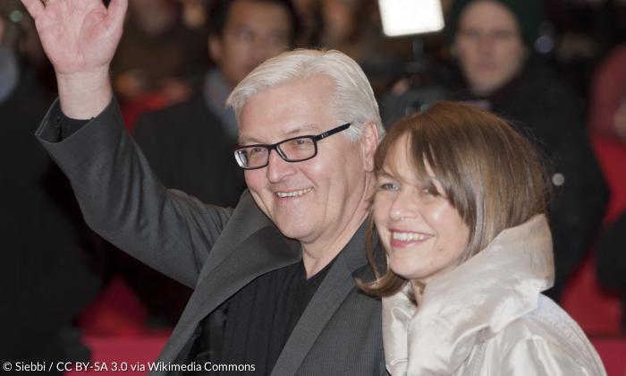 Frank-Walter Steinmeier und Ehefrau Elke Büdenbender bei der Berlinale 2011.