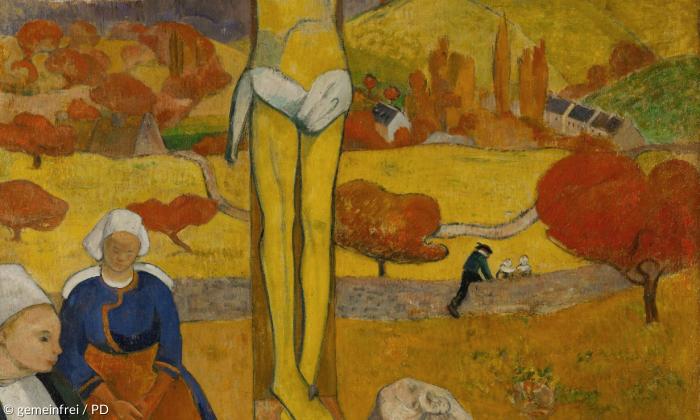 Paul Gauguin, Gelber Christus (Le Christ jaune), 1889, Albright-Knox-Gallery, Buffalo.