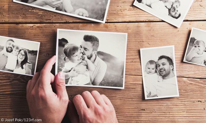 Alte Familienfotos