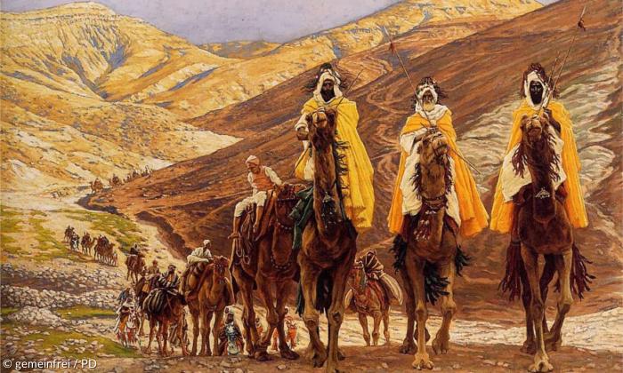 Die Reise der Magier, James Tissot, 1894, Brooklyn Museum, New York.