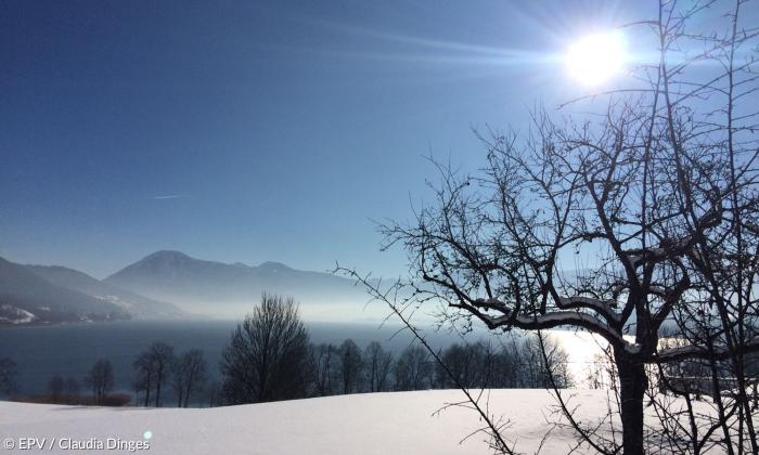 Dietramszell im winterlichen Sonnenschein