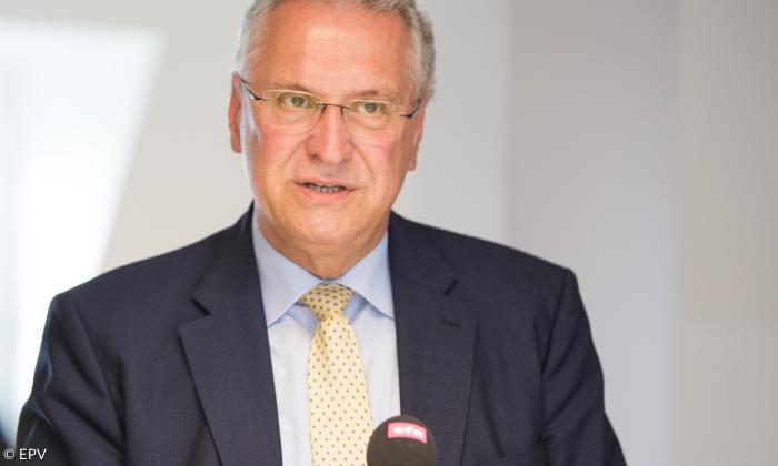 Innenminister Joachim Herrmann beim EPV