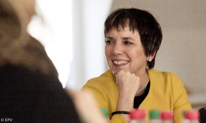 Margot Käßmann im Redaktionsgespräch