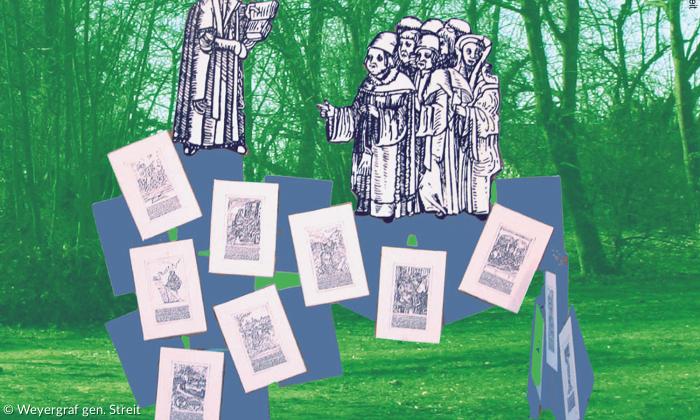 Entwurf für ein Argula von Grumbach Denbkmal von Stefan Weyergraf gen. Streit