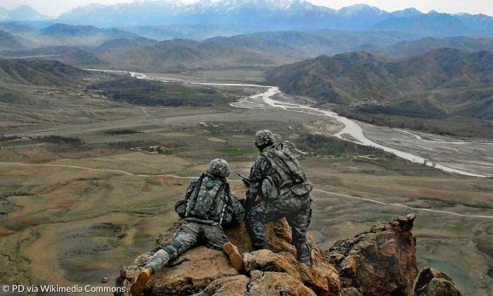 US-amerikanische Soldaten 2009 in der Zabul-Provinz im Süden Afghanistans.