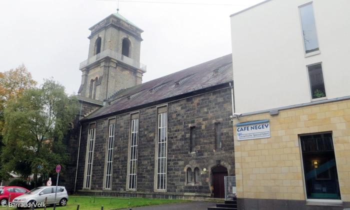Die reformierte Gemarker Kirche in Wuppertal-Barmen.