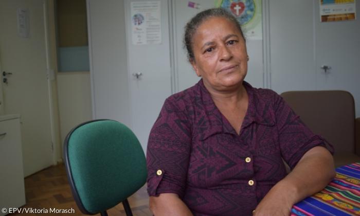 Maria Tugira hat sieben Kinder und lebt in Brasilien. 