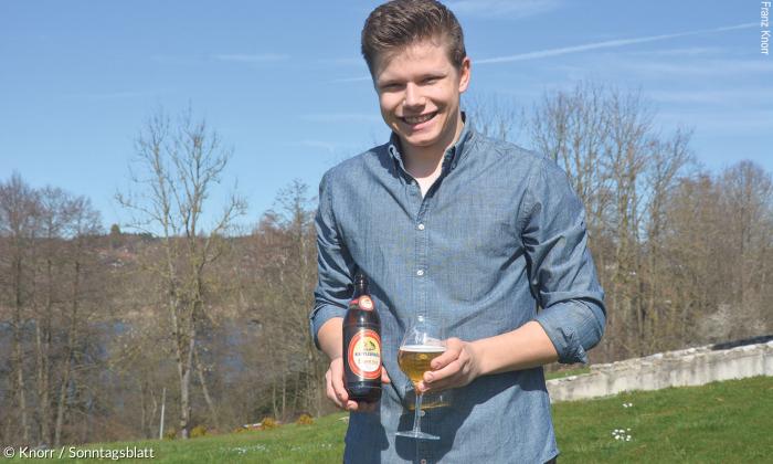 Der Biersommelier Luis Sailer.