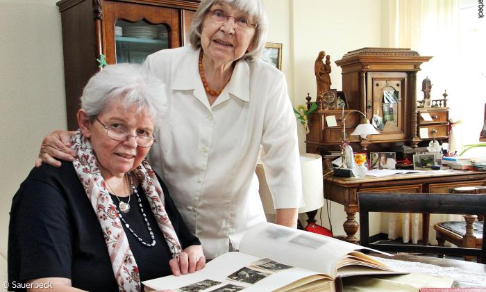 Johanna Süßmann und Magdalene Simon