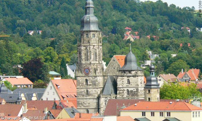 DIe Moritzkirche in Coburg.