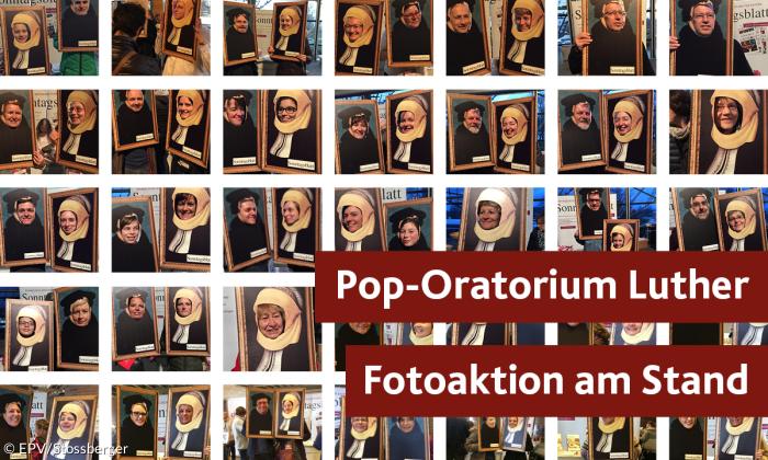 Fotoaktion am Stand