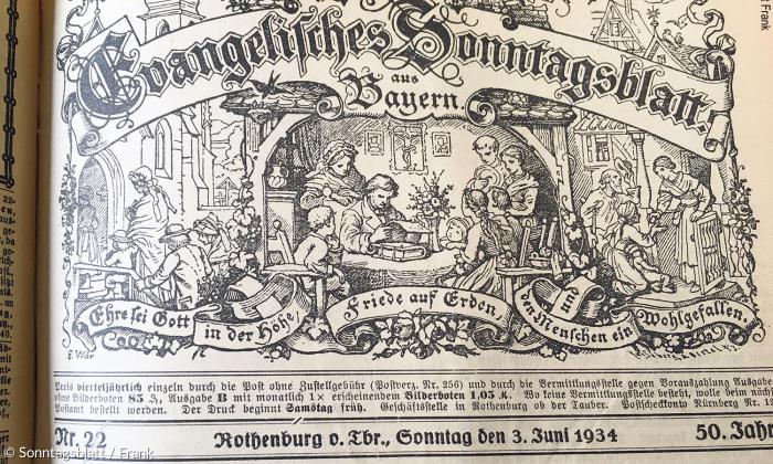 Rothenburger Sonntagsblatt Nr. 22 vom 3. Juni 1934.