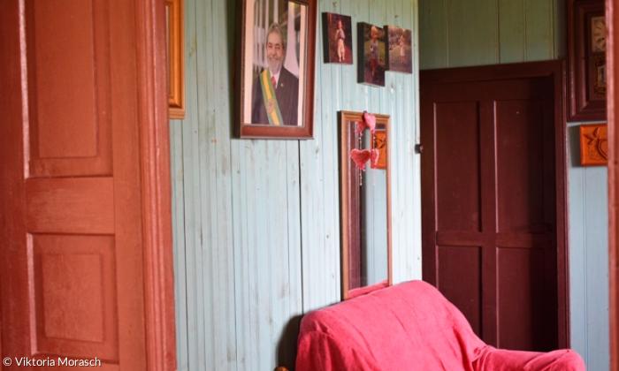 Im Wohnzimmer der Webers