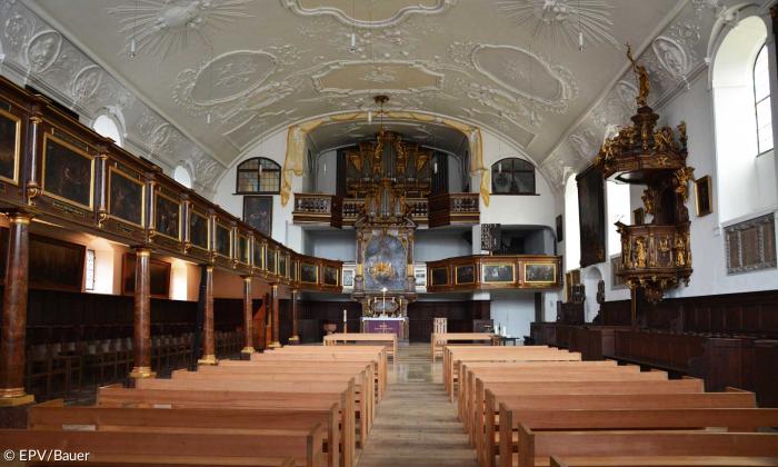 St. Ulrich Evangelische Kirche Augsburg Innenraum