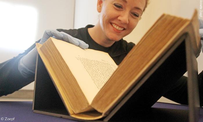 Amy Van Dyke vom Washingtoner Bibel­museum