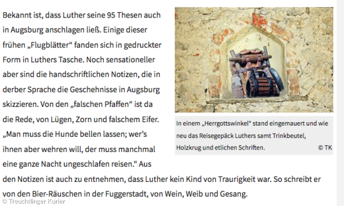 Treuchtlinger Kurier: Aprilscherz