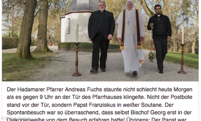 Bistum Limburg und der Papst