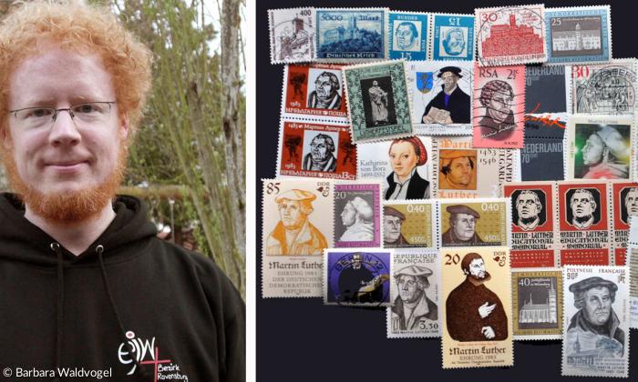 Sammel-Schwerpunkt auf Martin Luther und der Reformation: David Scherger.
