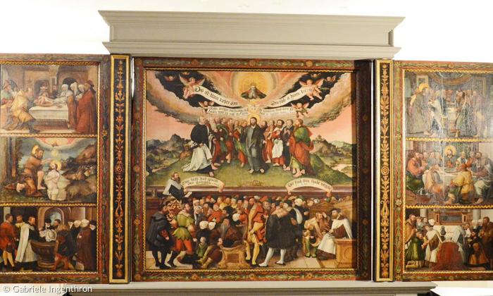 Michael Ostendorfers Reformationsaltar, 1554/55