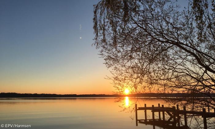Sonnenuntergang am Starnberger See