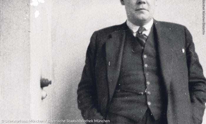 Oskar Maria Graf, Berlin 1928.
