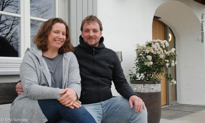 Merle Härtig und Manuel Ziegler.