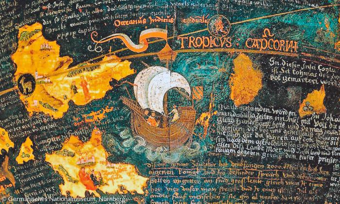 Behaim-Globus, Nürnberg, 1492/94.