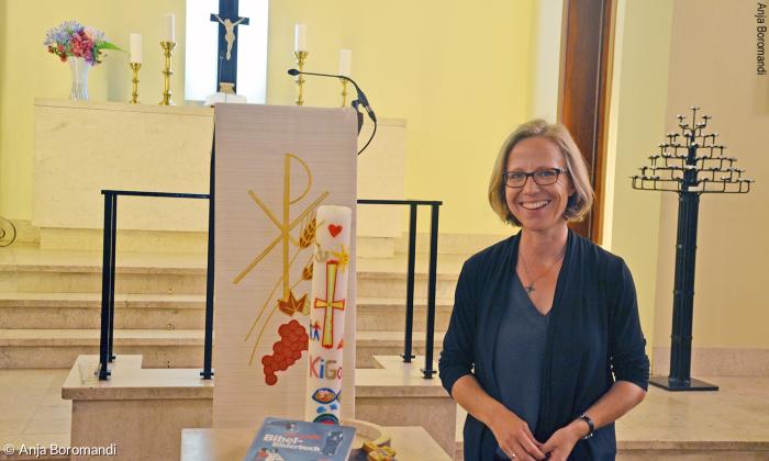 Pfarrerin Nora Steen in Lissabon.