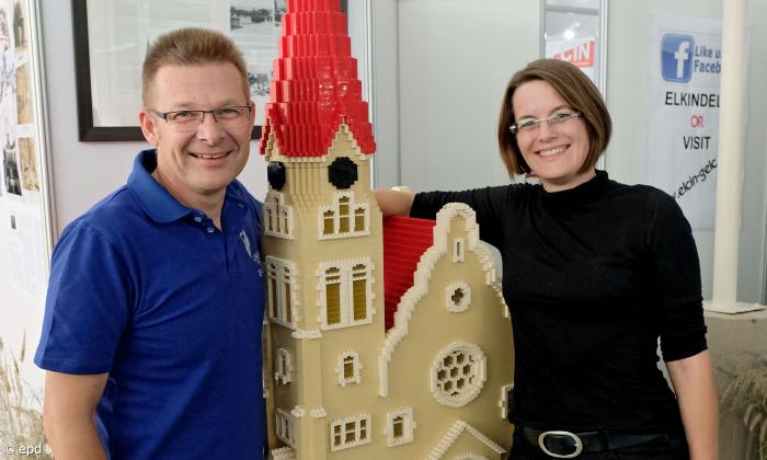 Auslandspfarrer in Namibia Achim Gerber und seine Frau Katja Gerber