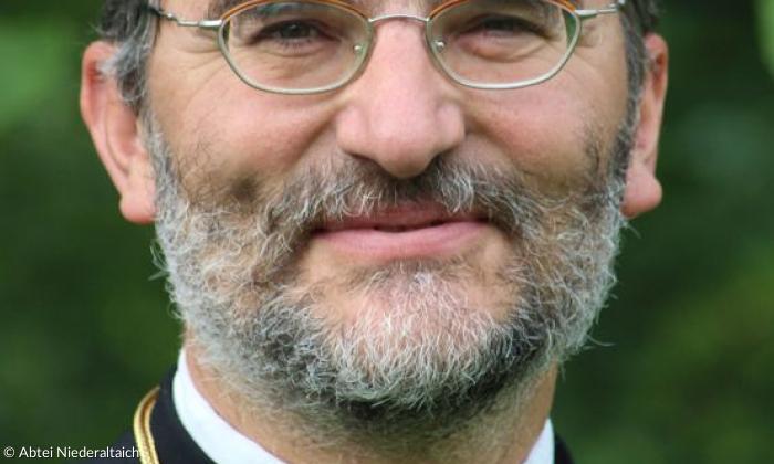 Abt Marianus Bieber des Klosters Niederaltaich