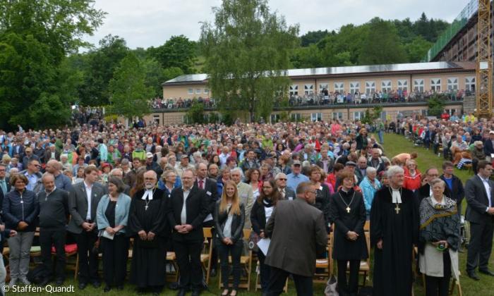 Gottesdienst auf dem Hesselberg 2017