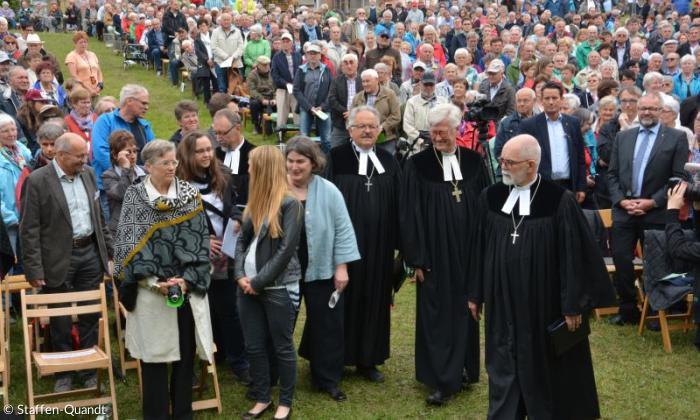 Gottesdienst auf dem Hesselberg 2017