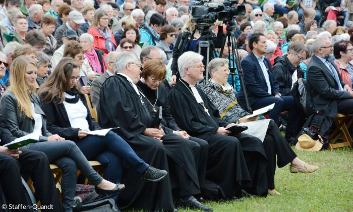 Gottesdienst auf dem Hesselberg 2017