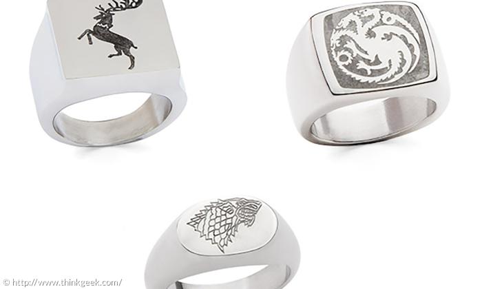 Siegelringe Game of Thrones