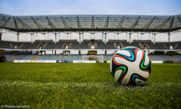 Fußball im Stadion