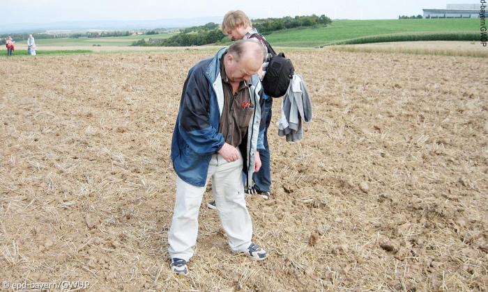 Auch auf beim »Feldversuch« war der Pendler nicht erfolgreich.