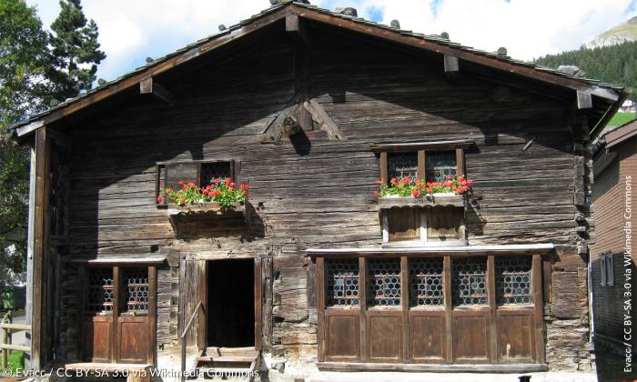 Zwinglis Geburtshaus in Wildhaus wurde im 15. Jahrhundert erbaut.